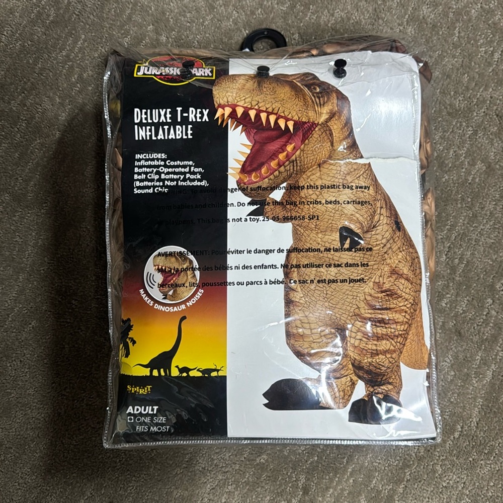 Inflatable Dinosaur Costume-Adult size